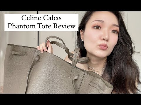 An honest review of the Celine Medium Cabas Phantom tote - Cheryl Shops