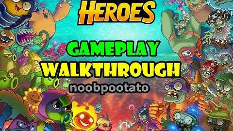 PLANTS VS ZOMBIES HEROES - Gameplay Walkthrough - Android Games