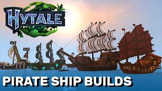 Building Pirate Ships in Hytale!