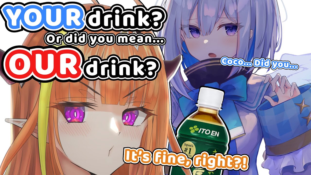 Coco Thought She Drank Kanata's Tea, BUT ACTUALLY Kanata did it First【Hololive | Kanata x Coco】
