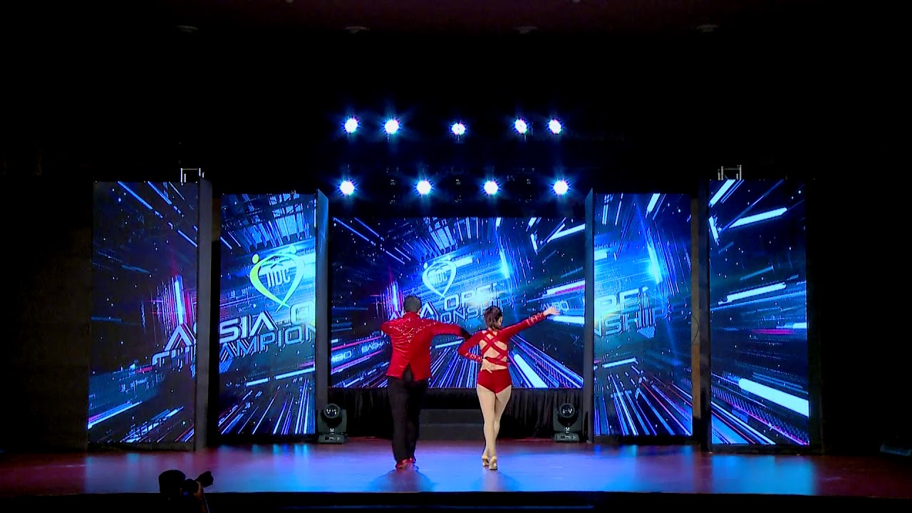 Bachata Combined - Deeptej & Dibyashree - IIDC 2017 - Asia Open Championship workshop cafe