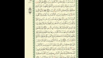 الورد اليومى..سورة التوبة من الاية 32 الى الاية 36 بصوت القارئ الشيخ مشارى العفاسى