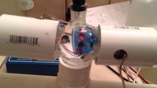 Sonoluminescence 002 - Finally able to capture results on film (Multibubble)