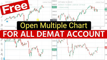TradingView Multiple Charts Free | How to Open Multiple Charts in One Screen