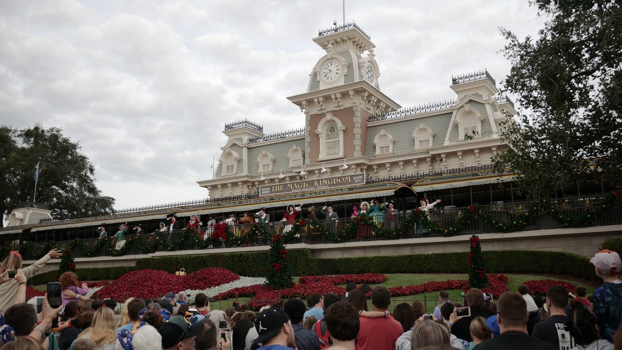 Magic Kingdom "Rope Drop" Opening Ceremony! November 2016 4K YouTube