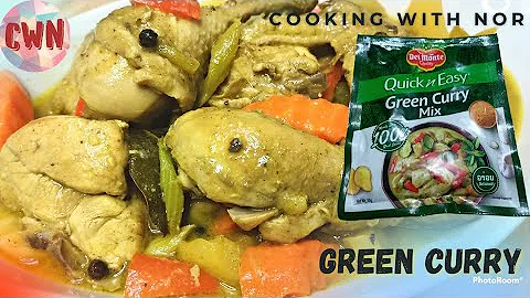 GREEN CURRY USING DEL MONTE GREEN CURRY MIX | CHIC...