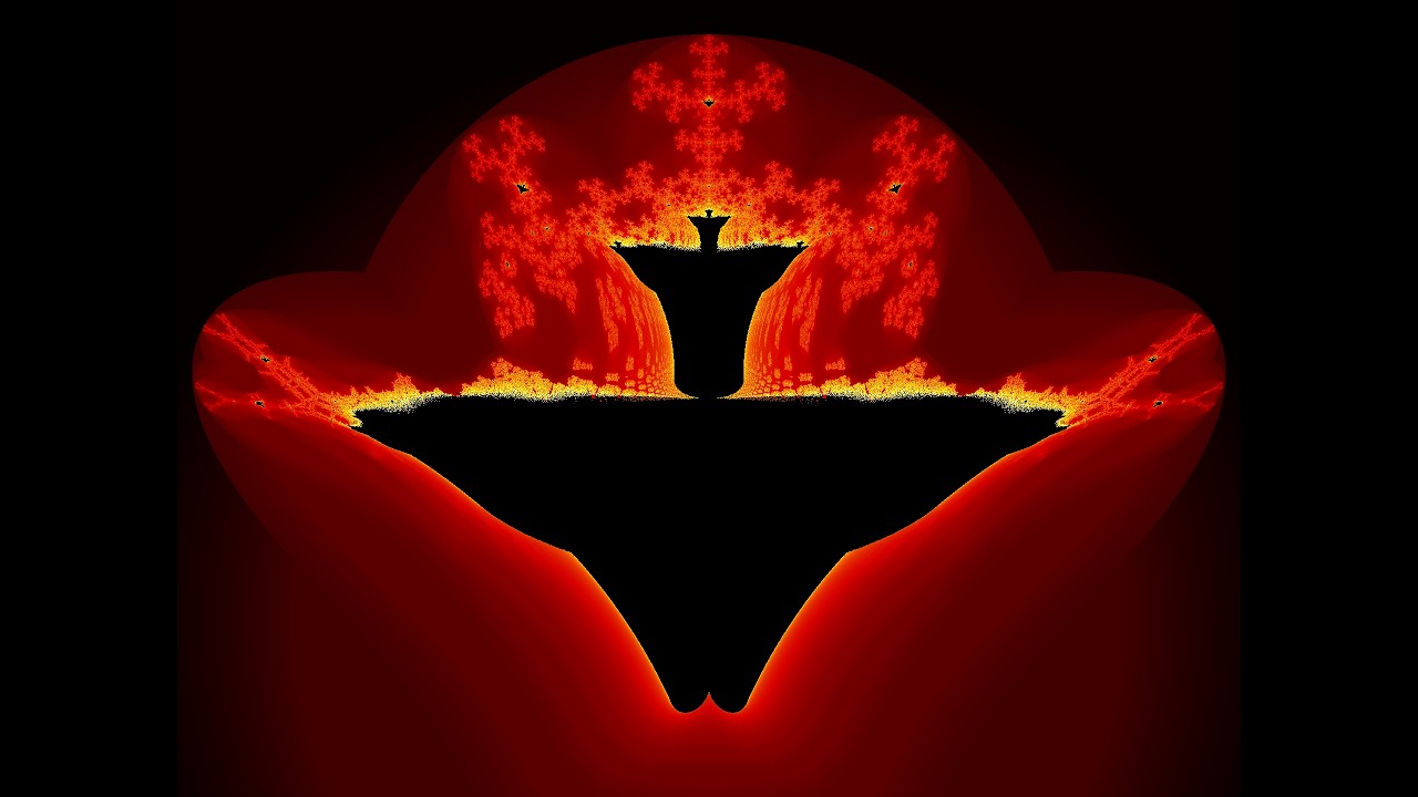 Evolution Of Celtic Mandelbrot - YouTube