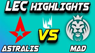 Astralis vs MAD Lions highlights LEC Summer 2022 Jornada 17 | Español