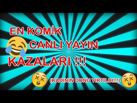 EN KOMİK CANLI YAYIN KAZALARI !!! (KADININ DONU YIRTILDI!!!)