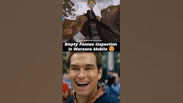 CODM vs Warzone Mobile Empty Fennec inspection!! #shorts #codm #warzonemobile