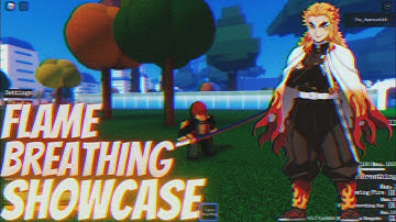 (🔥 New Rare Ability 🔥) Flame Breathing Showcase - DBZ Adventures Unleashed!!!