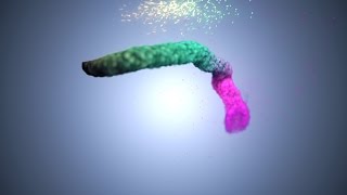 Trapcode Particular - Colorful Smoke Dance