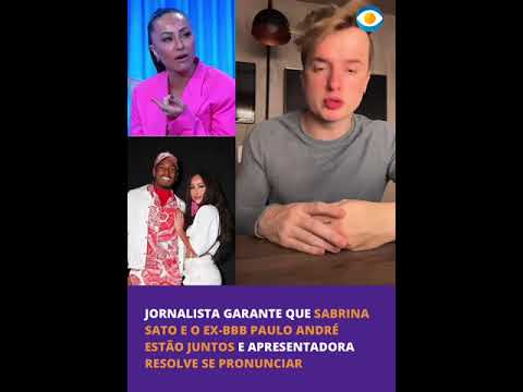 TÁ ROLANDO? Sabrina Sato se pronuncia sobre romance com Paulo André