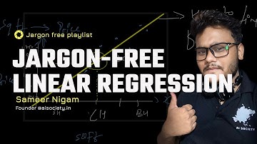 5. Brilliant Explanation on Linear Regression | AI SOCIETY | Sameer Nigam