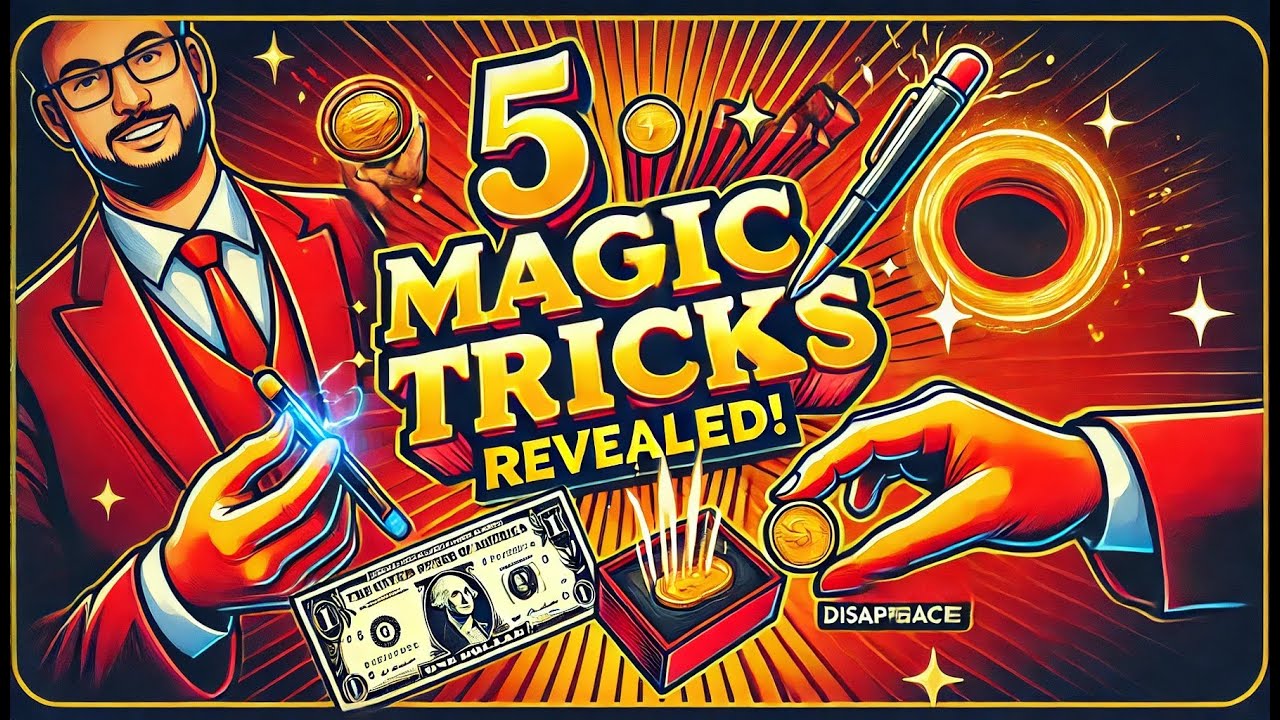 "5 MindBlowing Magic Tricks REVEALED! (Easy & Shocking Secrets)" YouTube "5 MindBlowing Magic Tricks REVEALED! (Easy & Shocking Secrets)" YouTube