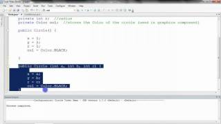 Introduction to Classes 2/8 - Circle Class Design