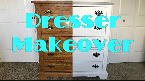 Farmhouse Dresser Makeover Time Lapse