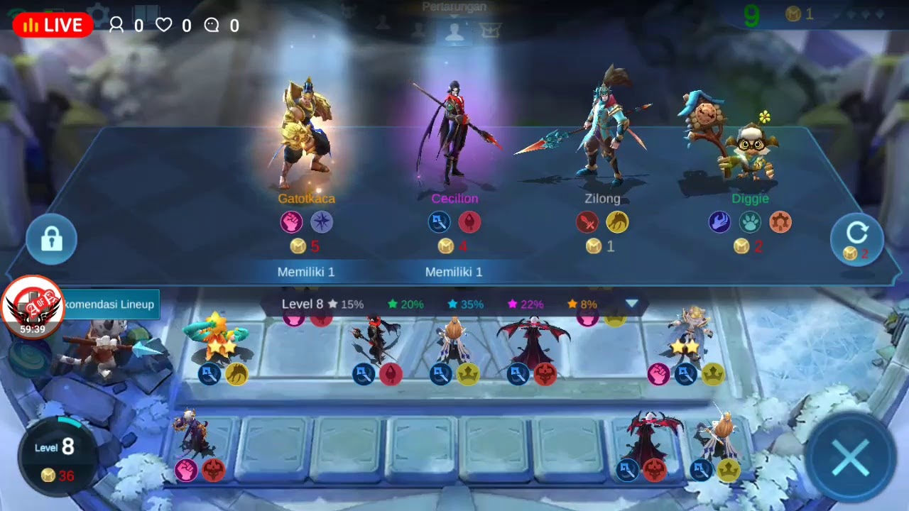 Magic Chess Ranks PUSH RANK MAGIC CHESS MLBB (13-MEI-20) - YouTube
