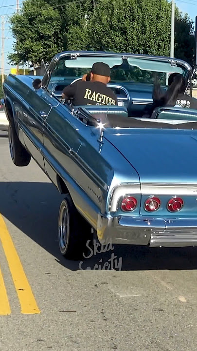 Rag Top 64 Impala LOWRIDER HOPPING in Los Angeles, California!