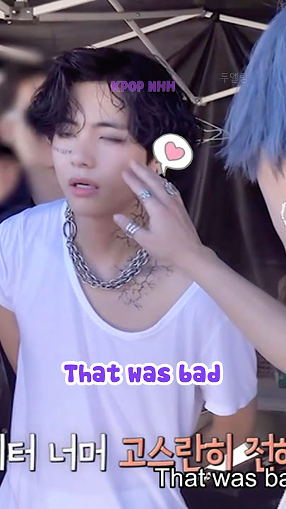 BTS's Reaction When Taehyung Got Hit By His Jacket 😳 #shorts #taehyung #bts