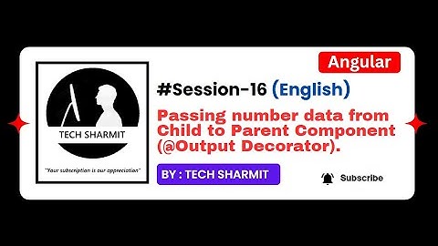 Angular child to parent number binding  | Angular 19 complete tutorial in English 2025 (Session-16)