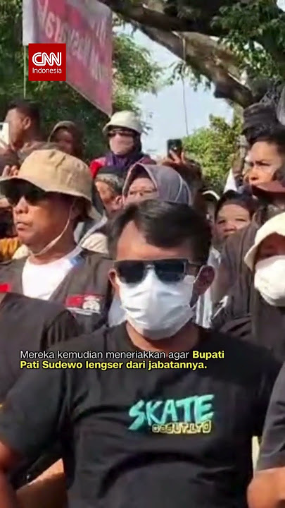 Massa Demo Kepung kantor Bupati Pati, Serukan Sadewo Mundur Jabatan