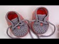 DIY crochet baby sneakers @Vasilisa Catherine