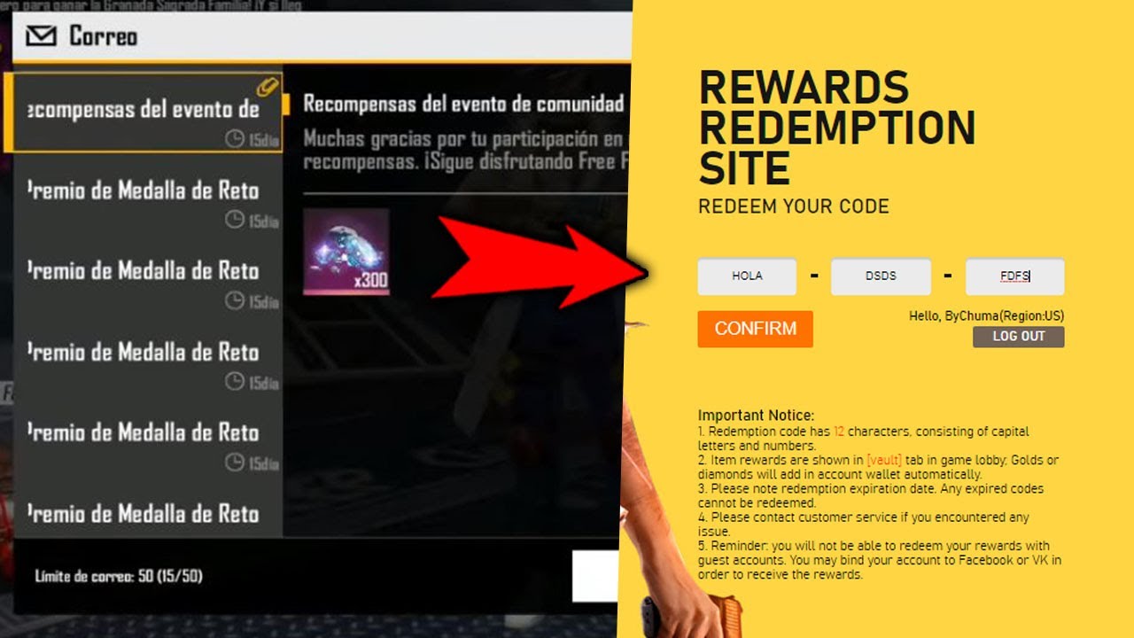 🎁 NUEVO CÓDIGO PARA FREE FIRE HOY 13 DE NOVIEMBRE 2020