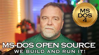 MSDOS has been OpenSourced!  We Build and Run it!