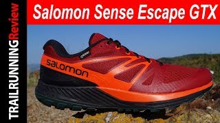 strand slag Virkelig Salomon Sense Escape GTX Review - YouTube
