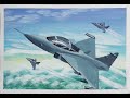 Как нарисовать военный самолет в небе. Поэтапное рисование класс