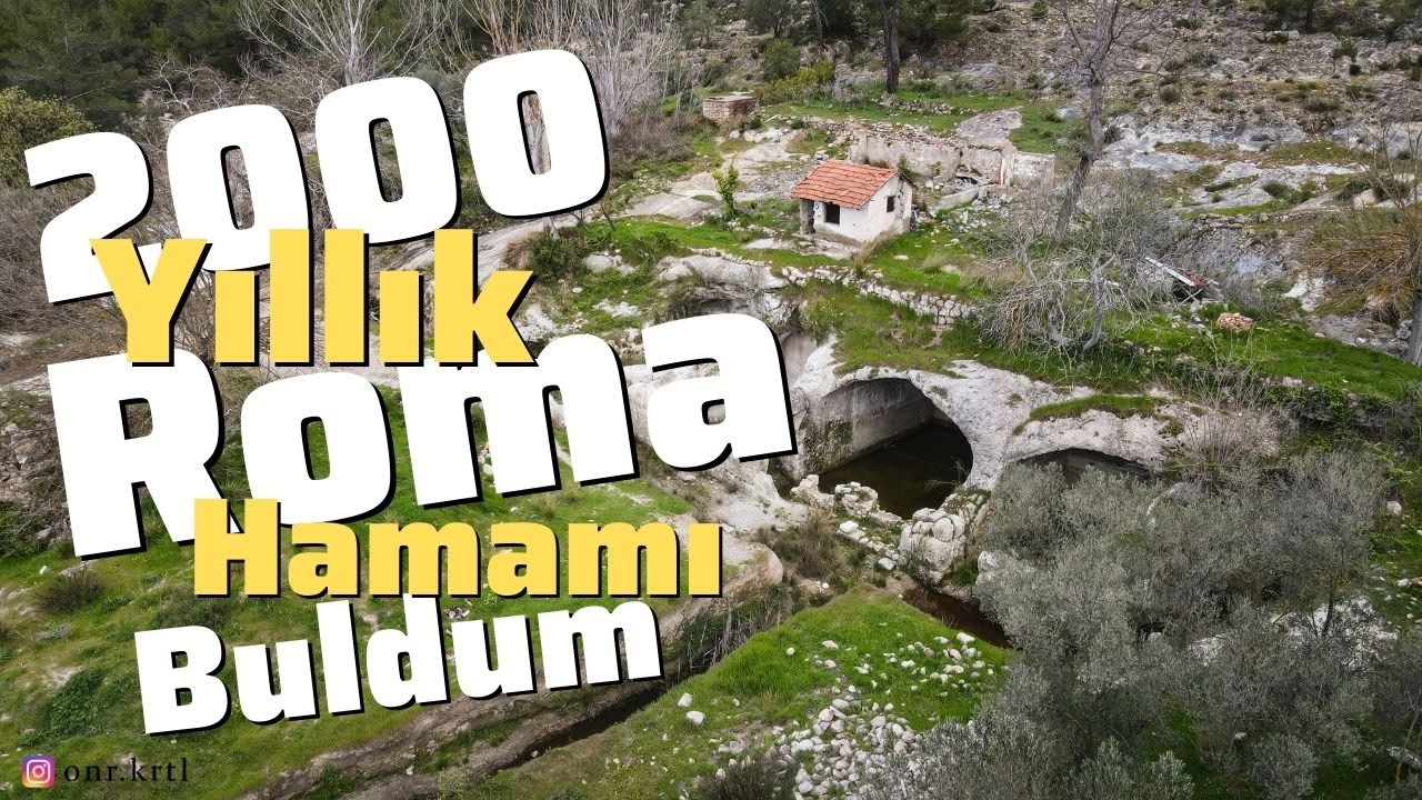 2000Yıllık Roma Hamamı Buldum / Menderes-Deli Ömer köyü #izmir