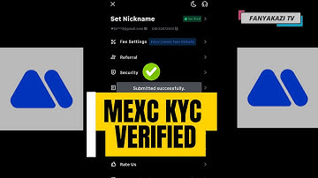 #MEXC NI IKI? UKO WAFUNGURA KONTI UGAKORA NA KYC || #fanyakazitv