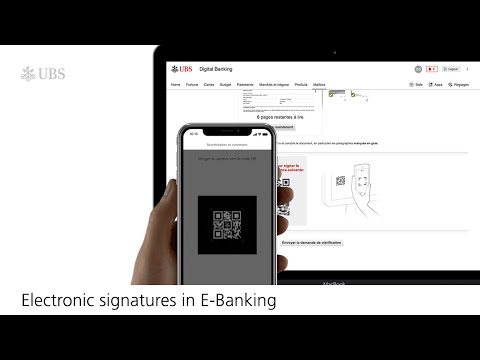 Electronic signatures in E-Banking