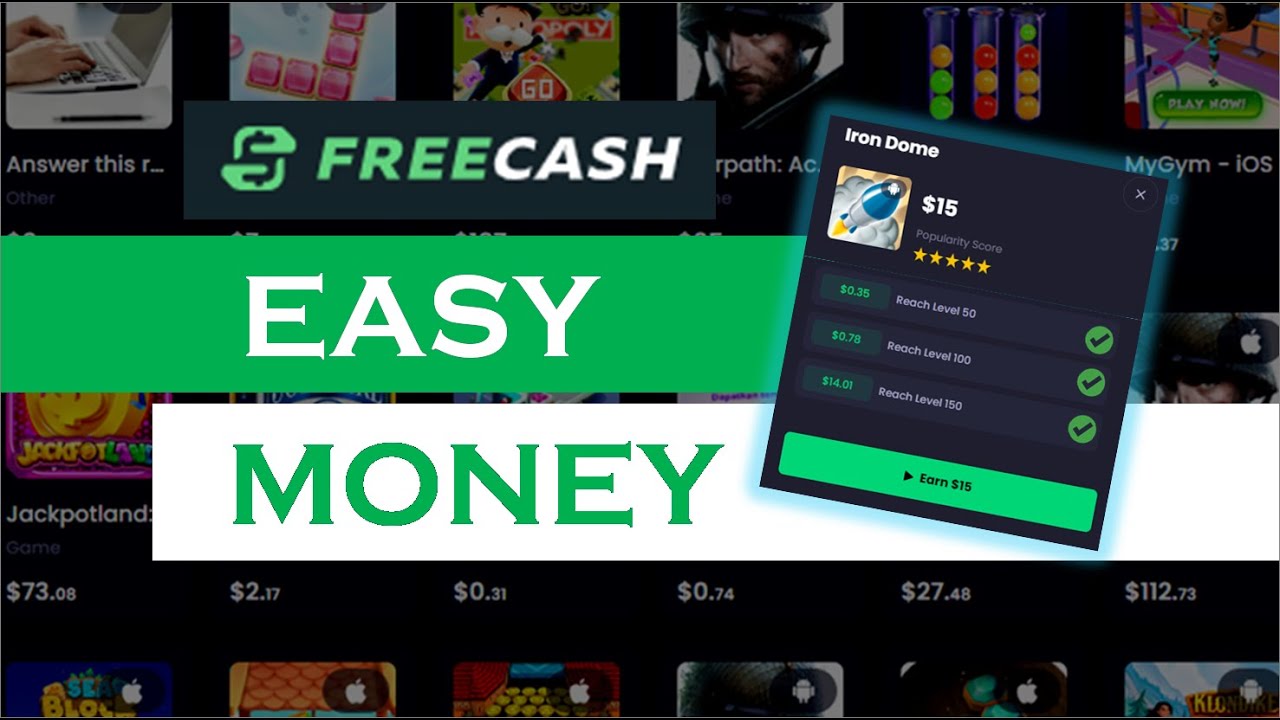 How To Earn EASY Money Play This Game On FREECASH Iron Dome Level how-to-earn-easy-money-play-this-game-on-freecash-iron-dome-level