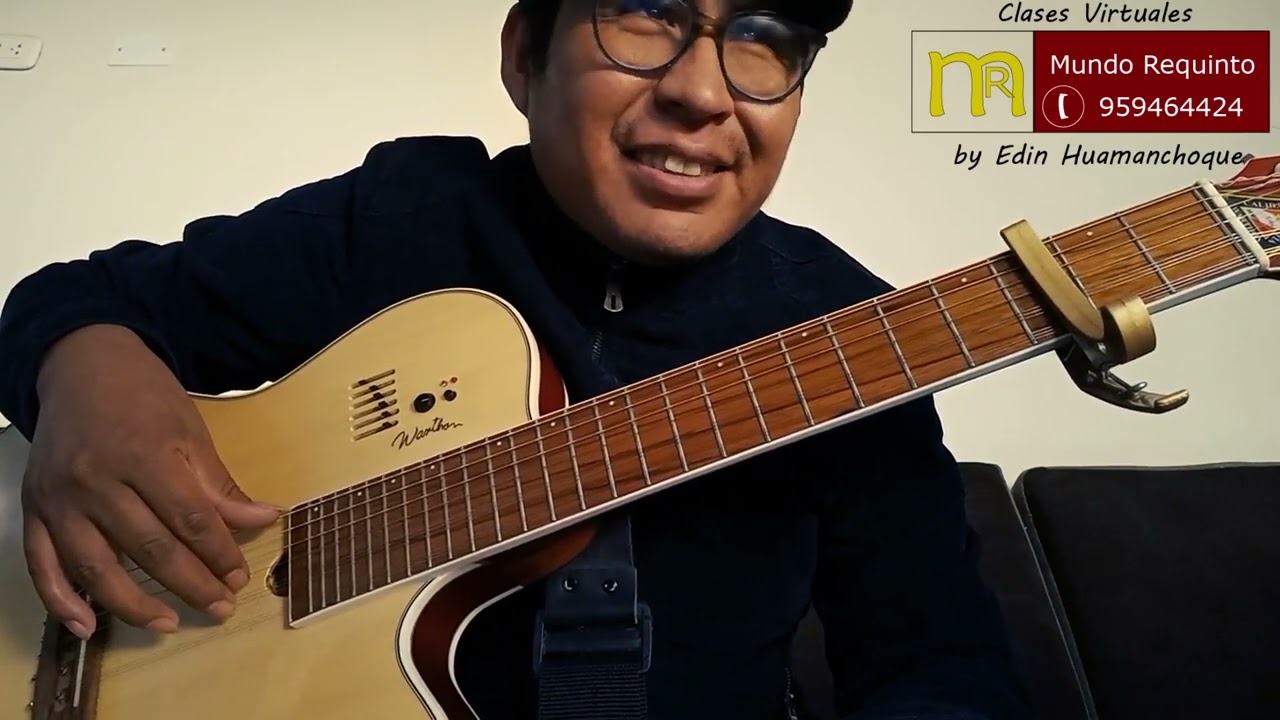 Aprender a hacer kinkoneos simples - Requinto Peruano - YouTube