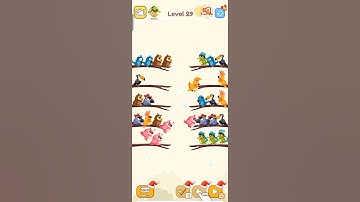 Bird Sort Color game Level 29 #Short