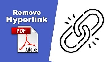How to remove all hyperlinks at once from a pdf file (Edit PDF) using Adobe Acrobat Pro DC