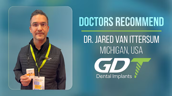Doctors Recommend: Dr. Jared Van Ittersum from Michigan, USA