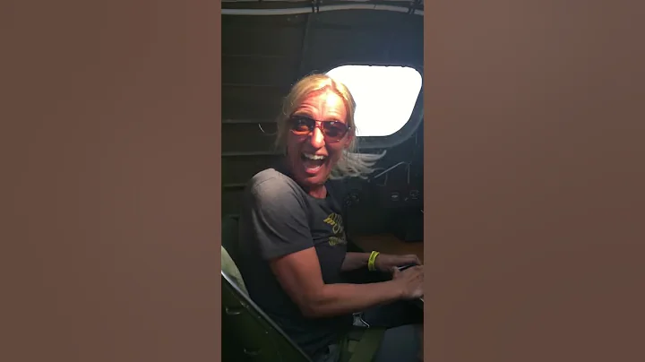 B-17 Flight with 1st office Lorraine Morris