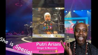 Putri Ariani - Set Fire to the rain Reaction V-Malaysia2024 cover