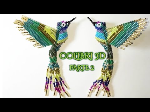 Colibri en mostacilla/delicas PARTE 2 🐦 [EL REAL PASO A PASO, COMPRUEBALO !!!]