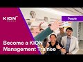 Kion management trainee program i become a trainee i kion group