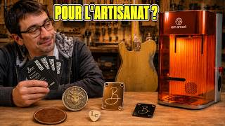 Le graveur laser parfait pour l’artisanat ? Em-Smart Dual SE 20w fibre et 20w diode (Test complet)