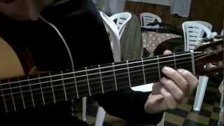 Video thumbnail of "cifrado y guitarra d naranjo en flor morgado en zarate"