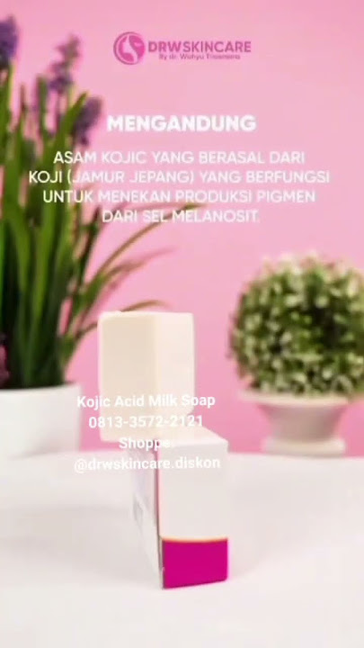 Kojic Acid Milk Soap Drw Skincare