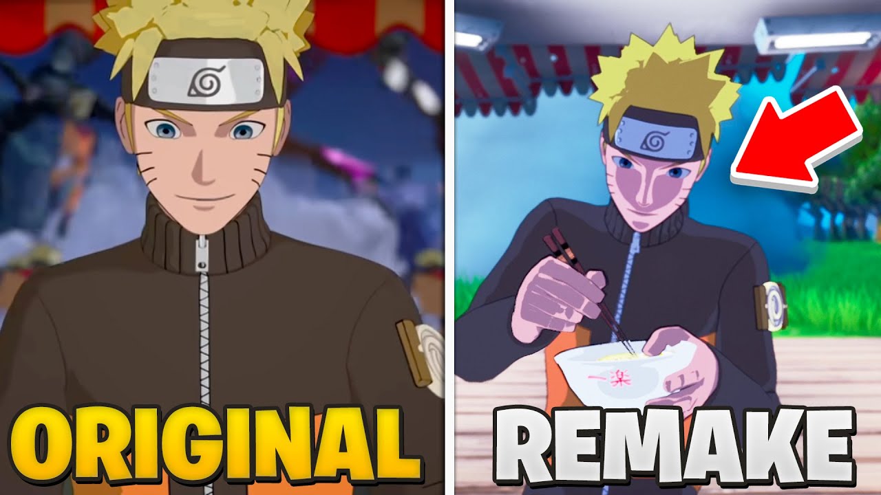 I Recreated The Fortnite NARUTO Trailer...