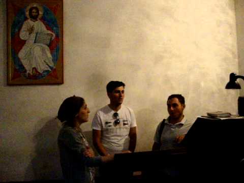 სარკინეთის მამათა მონასტერში \"მამაო ჩვენო\"