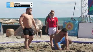 Round 2 Mens Bw - 90 Kg V. Caras Rou V. G. Ivanov Bul