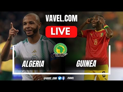 Guinea Vs Algeria CHAN 2024 Live Commentary 